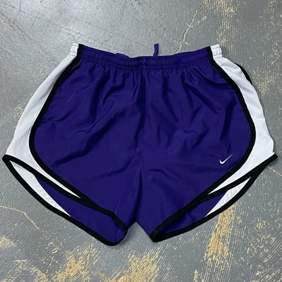 Nike 3” Running Fitness Shorts 716453-534 Purple Small Work Out Tempo - Picture 11 of 13